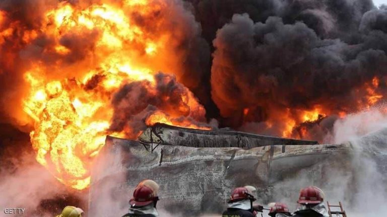 مصدر أمني عراقي: سقوط صواريخ على المنطقة الخضراء وسط بغداد