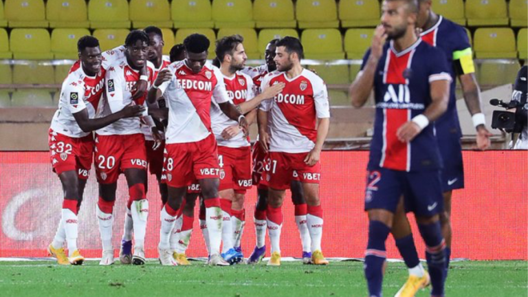 موناكو يقلب الطاولة على سان جيرمان في الدوري الفرنسي
