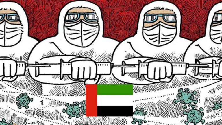 الخطط الاستباقية مفاتيح نجاح تصدي الإمارات لكورونا (كاريكاتير)