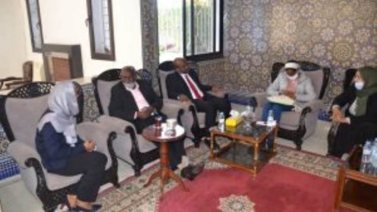 سفارة السودان بالرباط تتقبل العزاء في وفاة الامام الصادق المهدي