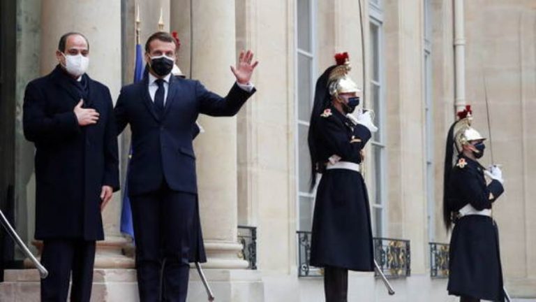 من باريس.. السيسي: اتفقنا على التصدي لبعض الدول التي تنتهج بعض السياسات المستفزة