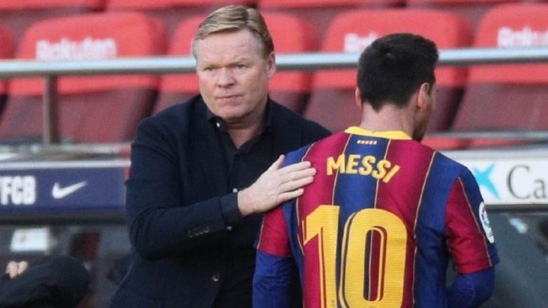 رونالد كومان يرفض تفضيل ليونيل ميسي على كريستيانو رونالدو