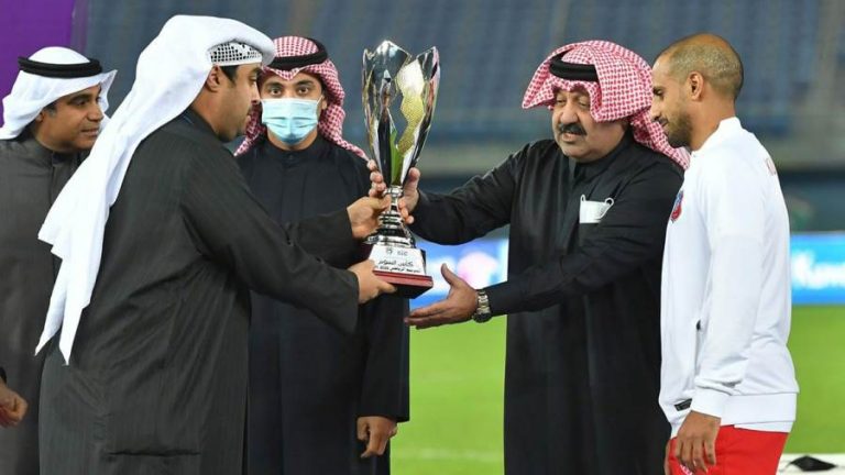 نادي الكويت يتوج بطلا لكأس السوبر بفوزه على العربي