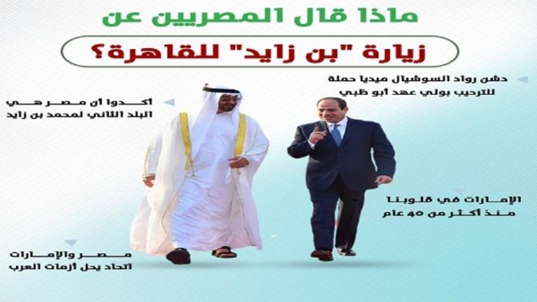     مصر والإمارات اتحاد يحل أزمات العرب (انفوجراف)