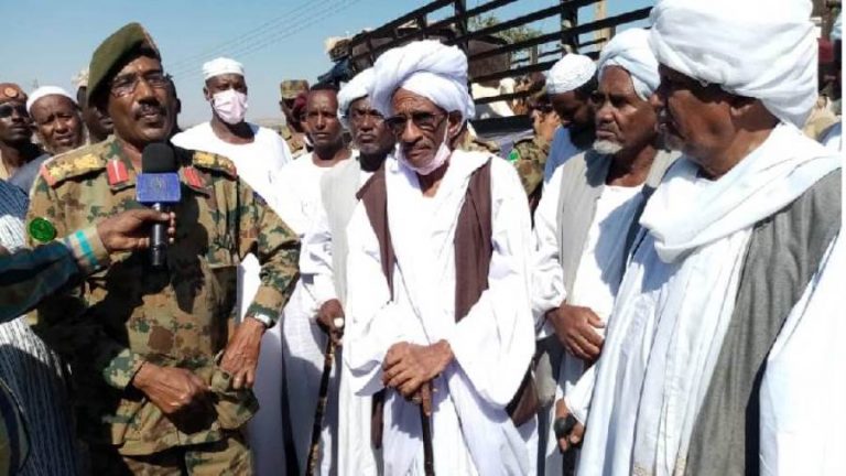 عاجل.. الجيش يواصل تقدمه ويستقبل قافلة دعم البنى عامر والحباب