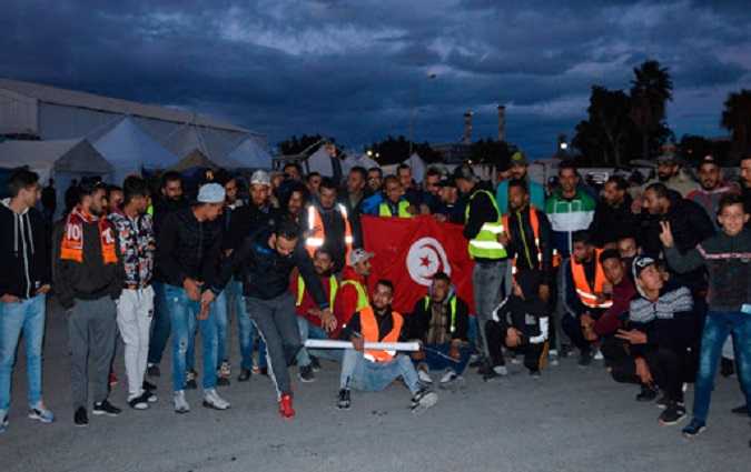 قابس- رفع اعتصام الصمود 2