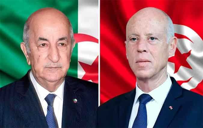 قيس سعيد لعبد المجيد تبون : الشعب التونسي لن ينسى أبدا هذا الموقف التاريخي والأخوي