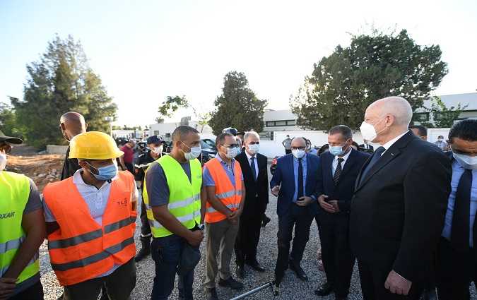 قيس سعيد: رئاسة الجمهورية في سباق ضدّ الساعة من أجل توفير التلاقيح وما تحتاجه تونس للتغلب على الجائحة