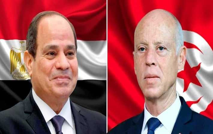 في اتصاله الهاتفي بالسيسي: قيس سعيد يؤكّد على العلاقات المتينة بين البلدين