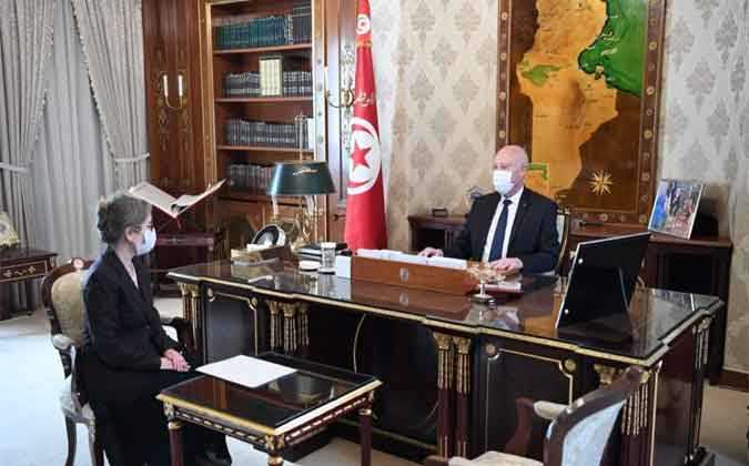 حول تحضيرات الحكومة : قيس سعيد يلتقي نجلاء بودن