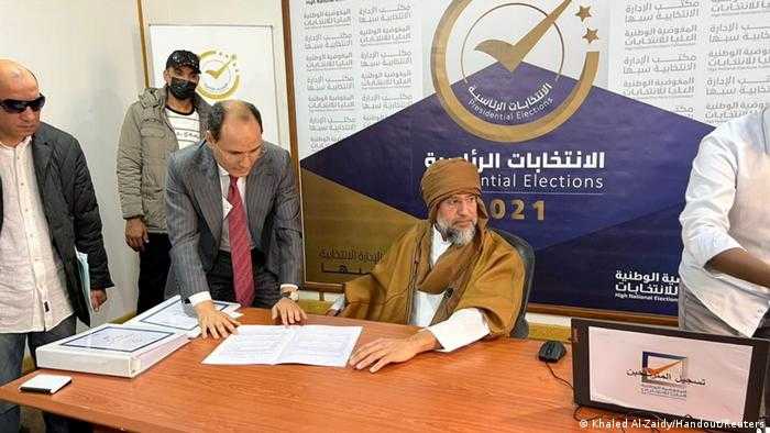 استبعاد سيف الإسلام القذافي من الانتخابات الرئاسية الليبية