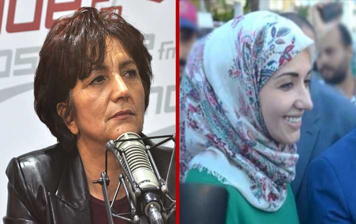 سمية الغنوشي تُقاضي سامية عبو