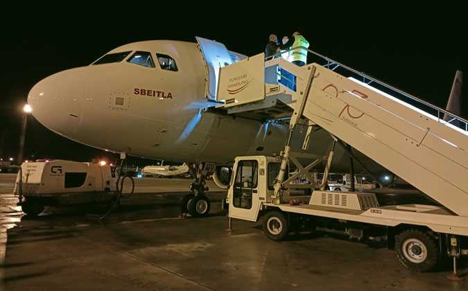 الخطوط الجوية التونسية تتسلّم  طائرة إيرباص من طراز أ 320 نيو