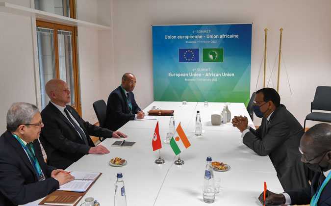 رئيس النيجر يؤكد دعمه للقرارات الاستثنائية التي اتخذها قيس سعيد