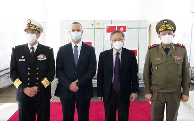 مليون وخمسمائة ألف جرعة من التلاقيح من الصين الى تونس