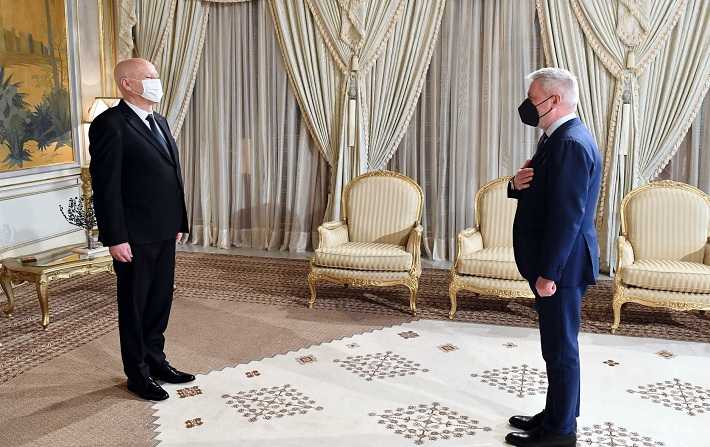 انعقاد الدورة 23 للجنة العسكرية التونسية الإيطالية: قيس سعيد يلتقي  وزير الدفاع الإيطالي