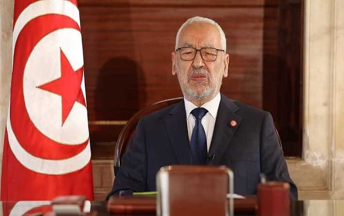 الغنوشي : الانتخابات ستدار من قصر قرطاج وسعيد دق اخر مسمار في نعش الديمقراطية