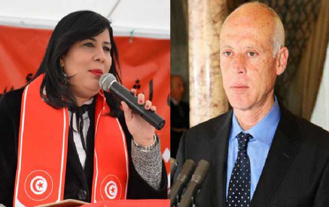 ايمرود – بيزنس نيوز :  قيس سعيد وعبير موسي يتصدران نوايا التصويت للرئاسية