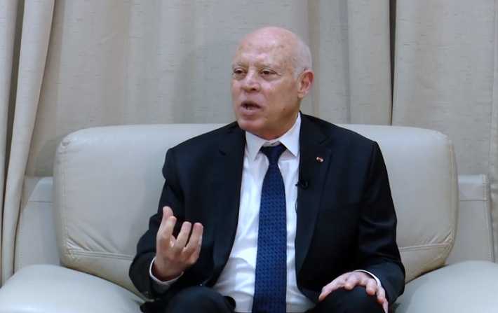 من مقر وزارة الداخلية : قيس سعيد يدعو إلى فتح بحث تحقيقي في تسريبات عكاشة وفي الحرائق المفتعلة