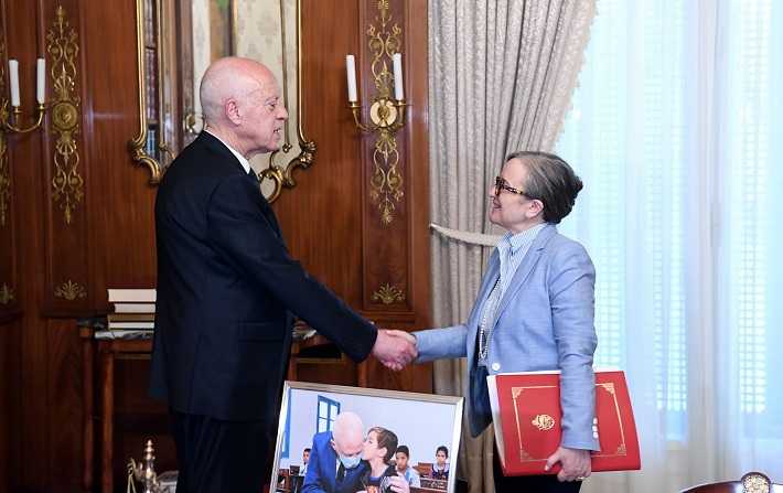 أعمال مجلس الوزراء القادم محور لقاء سعيد بنجلاء بودن