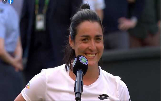 أنس جابر : سعيدة جدا بهذا الفوز !