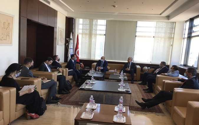 جلسة عمل  بين منظمة الأعراف و بعثة صندوق النقد الدولي