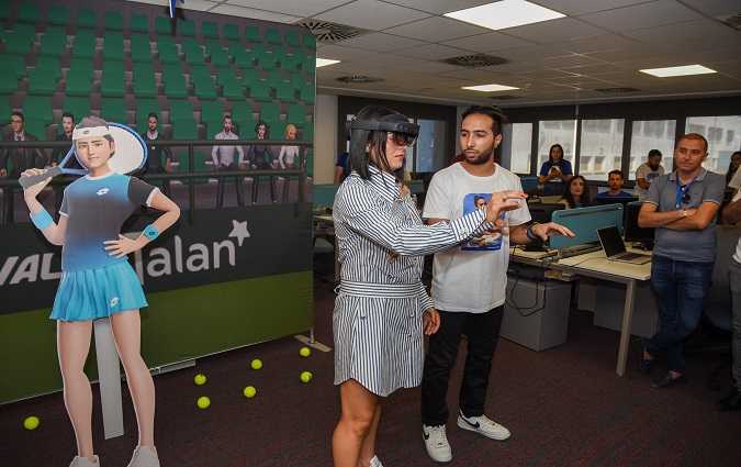 Talan – أنس جابر تتبرّع ب120 ألف دينار لترميم معهد برقو بسليانة