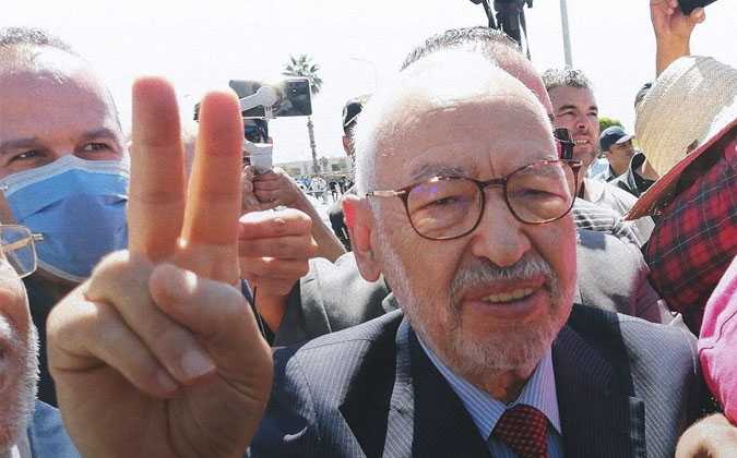 اطلاق سراح راشد الغنوشي