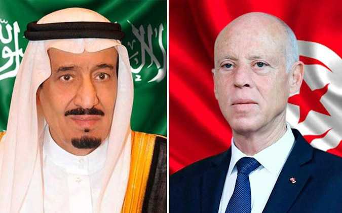 رسالة خطية من قيس سعيّد الى سلمان بن عبد العزيز آل سعود