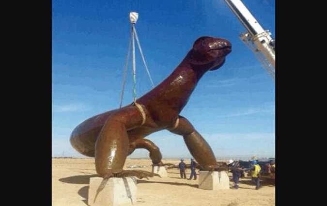 ما حقيقة تمثال حيوان ‘الضب ‘ في تطاوين؟