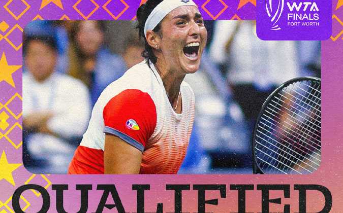 لاول مرة : أنس جابر في نهائيات رابطة المحترفات للتنس