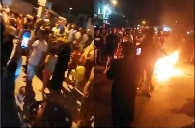 احتجاجات ليلية في دوار هيشر