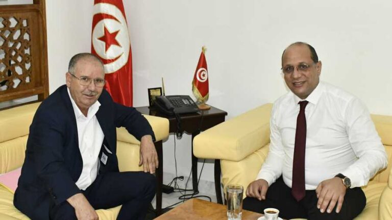 إعادة تفعيل المجلس الوطني للحوار الاجتماعي محور اللقاء بين مالك الزاهي ونور الدين الطبوبي