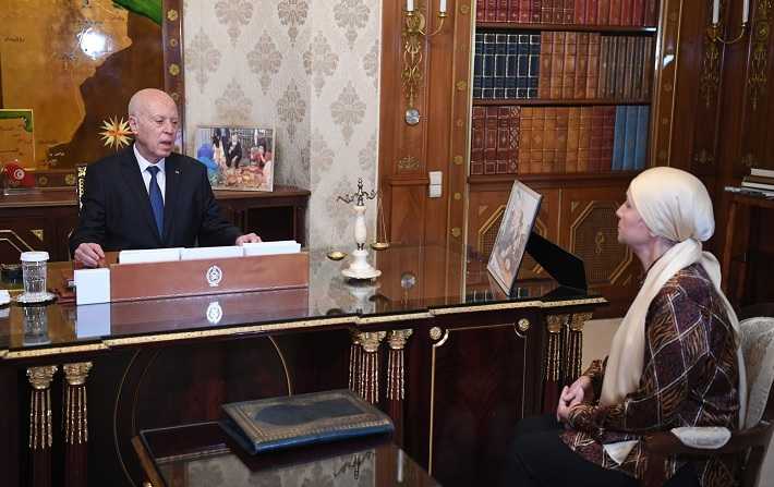 في أسبوعين : قيس سعيد يلتقي بوزيرة العدل 4 مرات